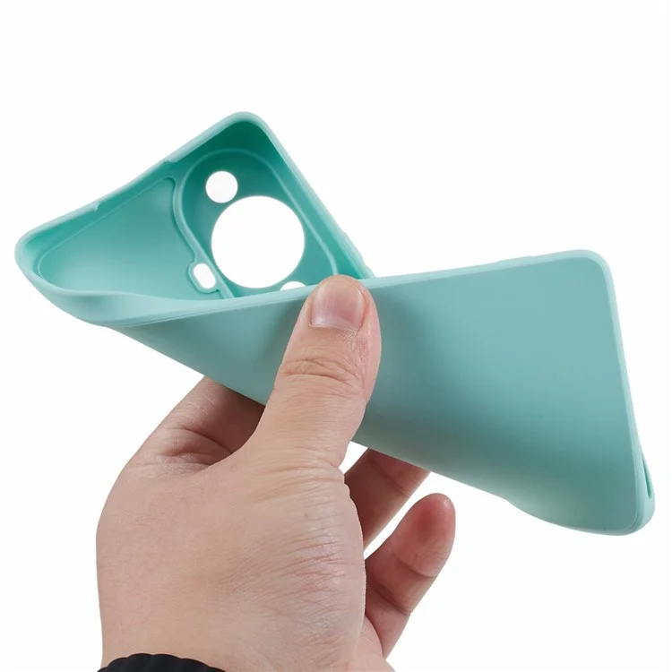 For Huawei nova 11 Pro / nova 11 Ultra Soft TPU Precise Cutout Phone Case Straight Edge Phone Cover - Light Green