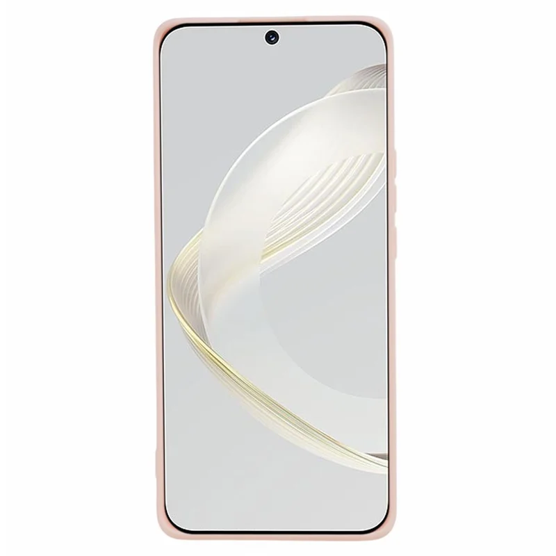 Straight Edge Phone Case for Huawei nova 11 / nova 12s 4G / nova 12 Lite 4G , Precise Cutout Anti-scratch TPU Cover - Pink