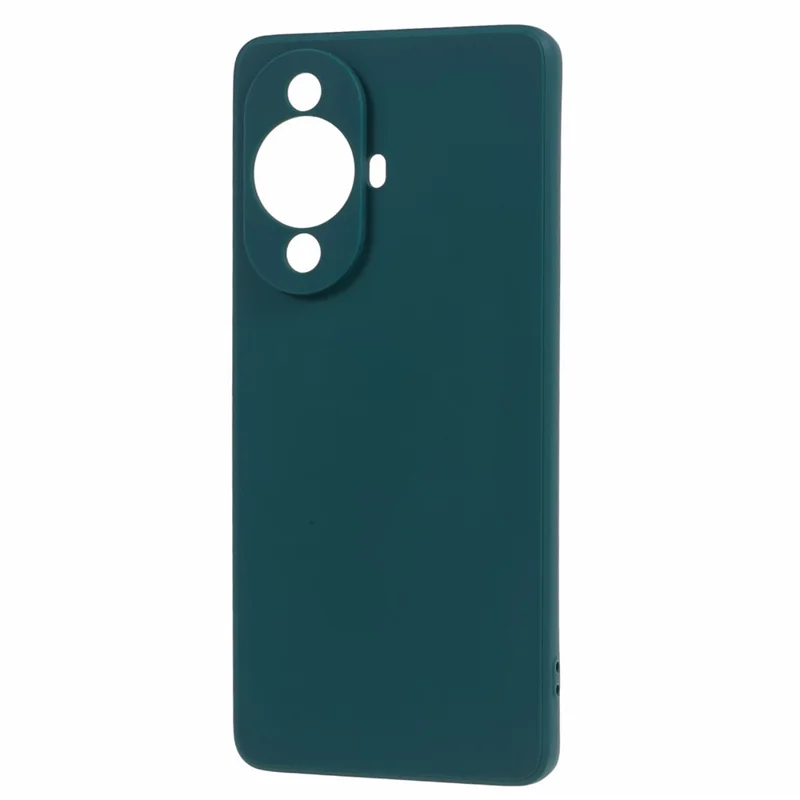 Straight Edge Phone Case for Huawei nova 11 / nova 12s 4G / nova 12 Lite 4G , Precise Cutout Anti-scratch TPU Cover - Army Green