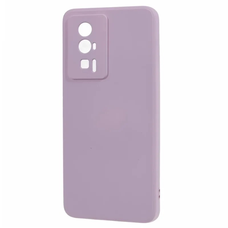 Phone TPU Case for Xiaomi Redmi K60 5G / K60 Pro 5G / Poco F5 Pro 5G , Fiber Lining Rubberized Phone Cover - Purple