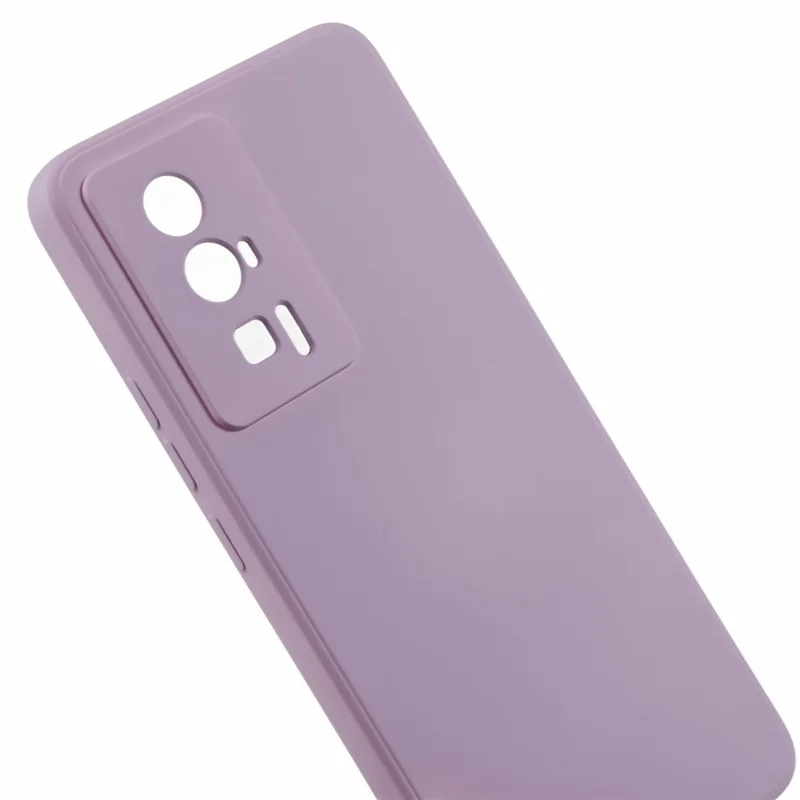 Phone TPU Case for Xiaomi Redmi K60 5G / K60 Pro 5G / Poco F5 Pro 5G , Fiber Lining Rubberized Phone Cover - Purple