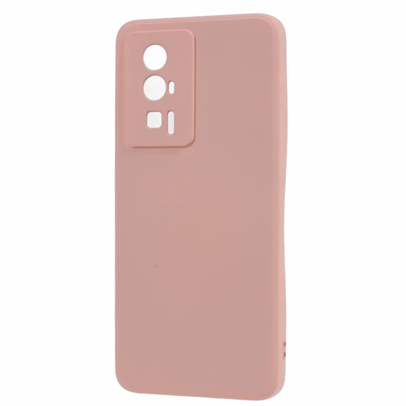 Phone TPU Case for Xiaomi Redmi K60 5G / K60 Pro 5G / Poco F5 Pro 5G , Fiber Lining Rubberized Phone Cover - Pink