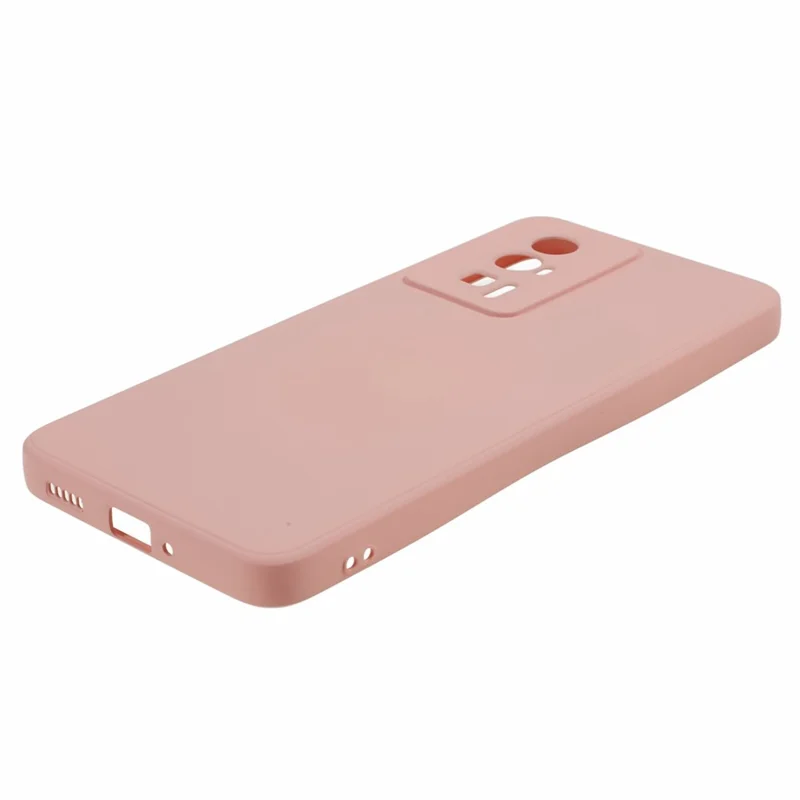 Phone TPU Case for Xiaomi Redmi K60 5G / K60 Pro 5G / Poco F5 Pro 5G , Fiber Lining Rubberized Phone Cover - Pink