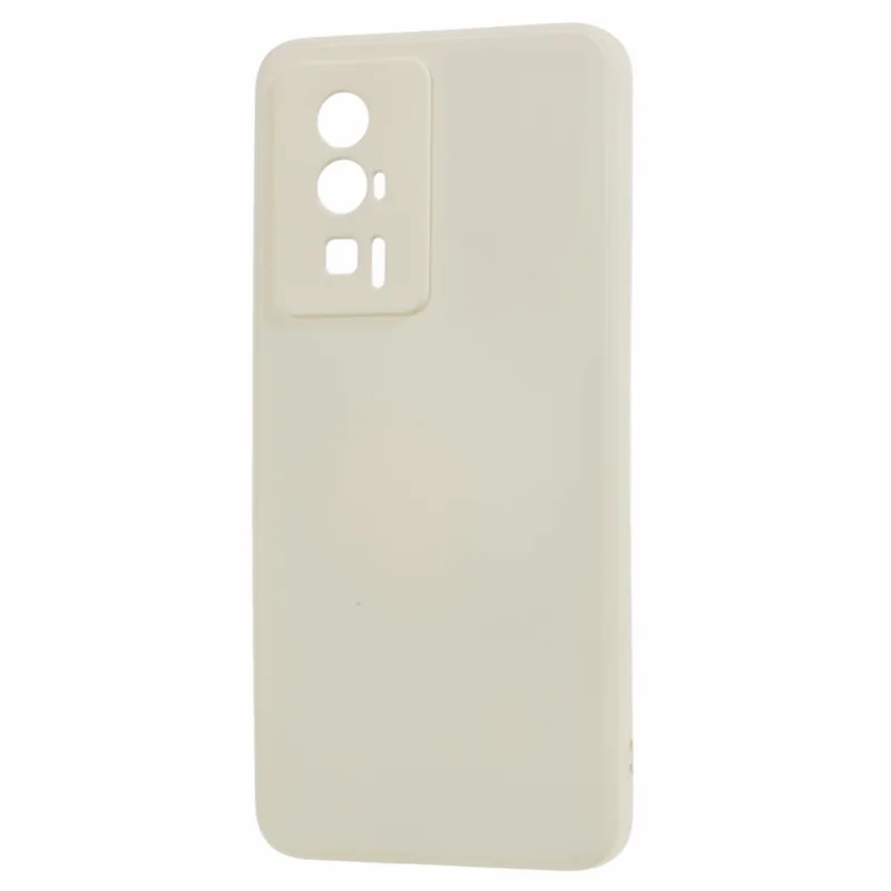 Custodia in TPU per telefono per Xiaomi Redmi K60 5G / K60 Pro 5G / Poco F5 Pro 5G, cover per telefono con rivestimento in fibra - Bianco