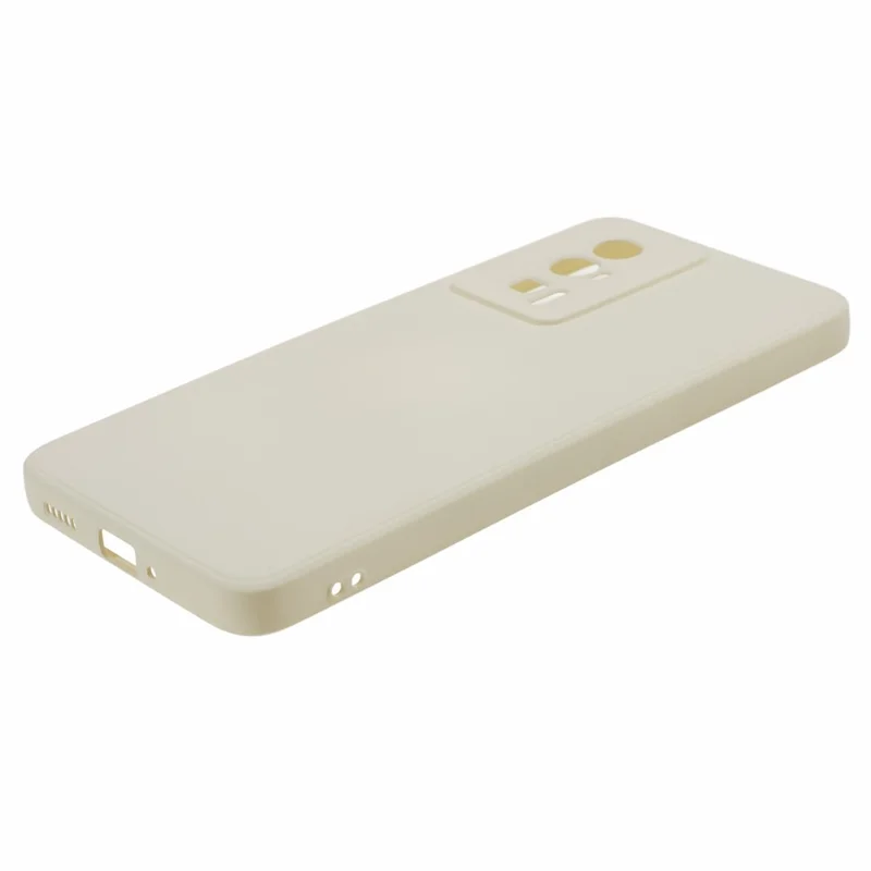 Custodia in TPU per telefono per Xiaomi Redmi K60 5G / K60 Pro 5G / Poco F5 Pro 5G, cover per telefono con rivestimento in fibra - Bianco