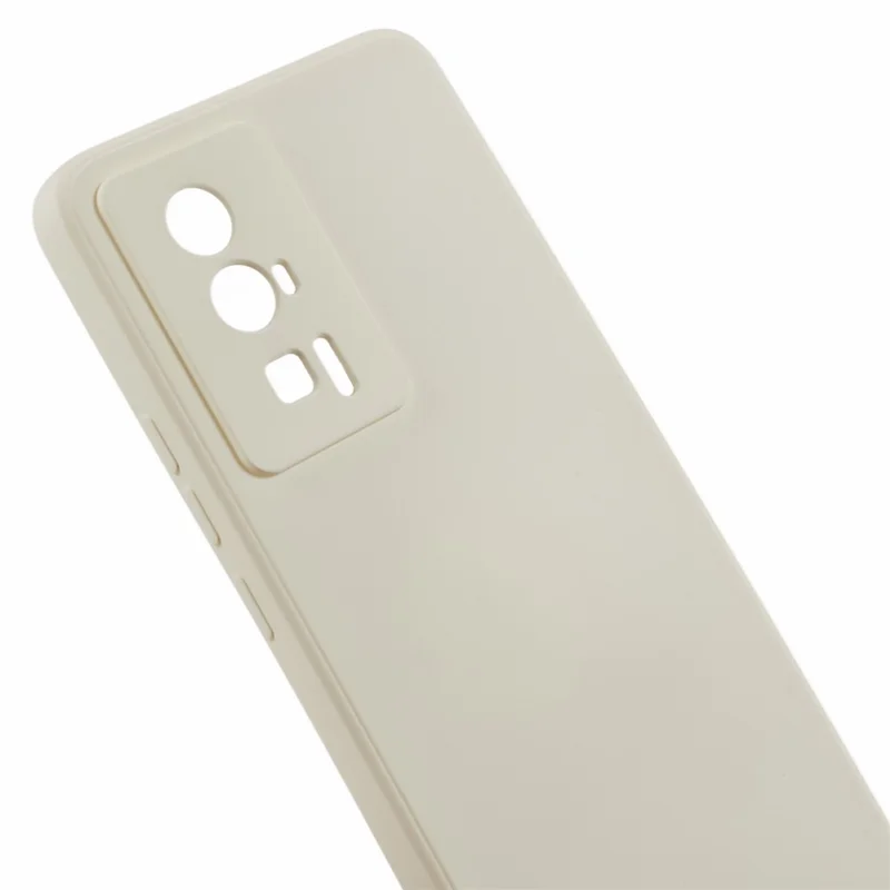 Custodia in TPU per telefono per Xiaomi Redmi K60 5G / K60 Pro 5G / Poco F5 Pro 5G, cover per telefono con rivestimento in fibra - Bianco