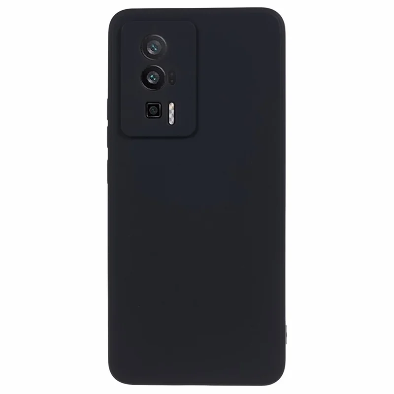 Custodia in TPU per telefono per Xiaomi Redmi K60 5G / K60 Pro 5G / Poco F5 Pro 5G, Custodia per telefono con rivestimento in fibra - Nero