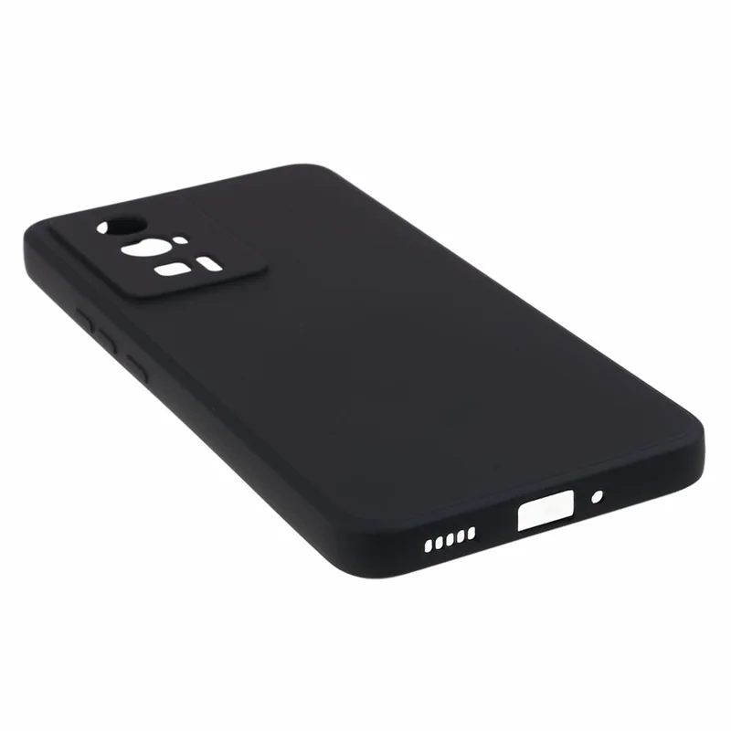 Custodia in TPU per telefono per Xiaomi Redmi K60 5G / K60 Pro 5G / Poco F5 Pro 5G, Custodia per telefono con rivestimento in fibra - Nero