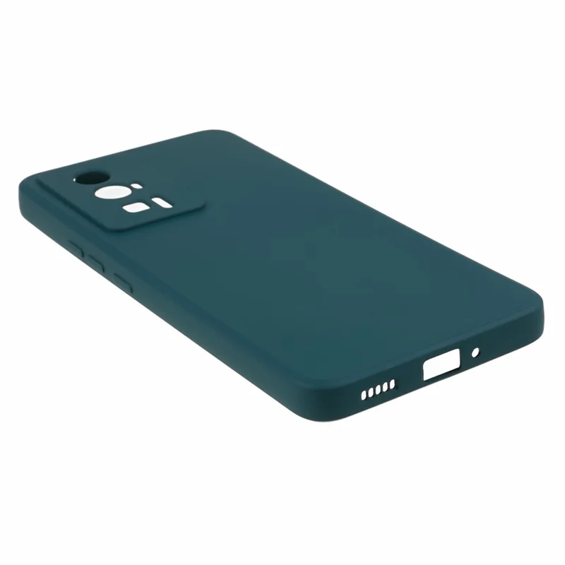 Capa de TPU para celular para Xiaomi Redmi K60 5G / K60 Pro 5G / Poco F5 Pro 5G, capa de telefone revestida de fibra - Verde Exército