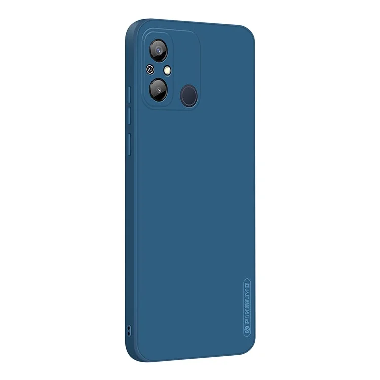 PINWUYO For Xiaomi Redmi 12C 4G TPU Phone Case Precise Cutouts Phone Cover - Dark Blue