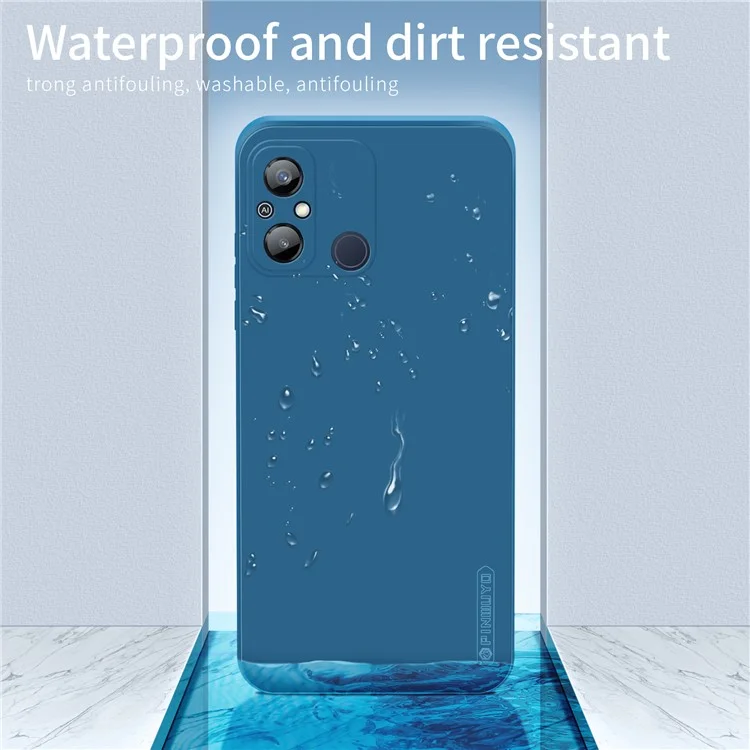 PINWUYO For Xiaomi Redmi 12C 4G TPU Phone Case Precise Cutouts Phone Cover - Dark Blue