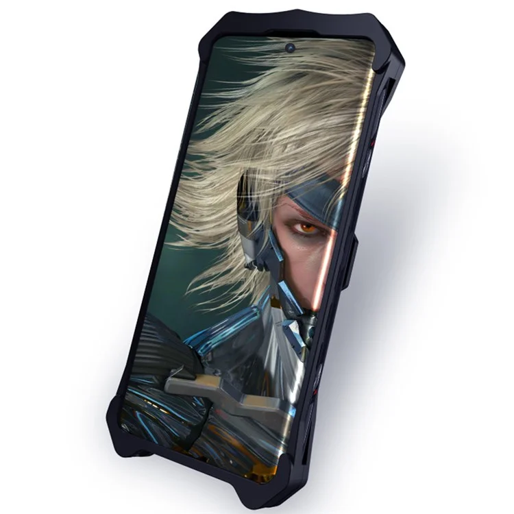 Hard Mobile Phone Case for Oppo K11x 5G , Aluminum Alloy Drop-proof Protector Phone Back Cover