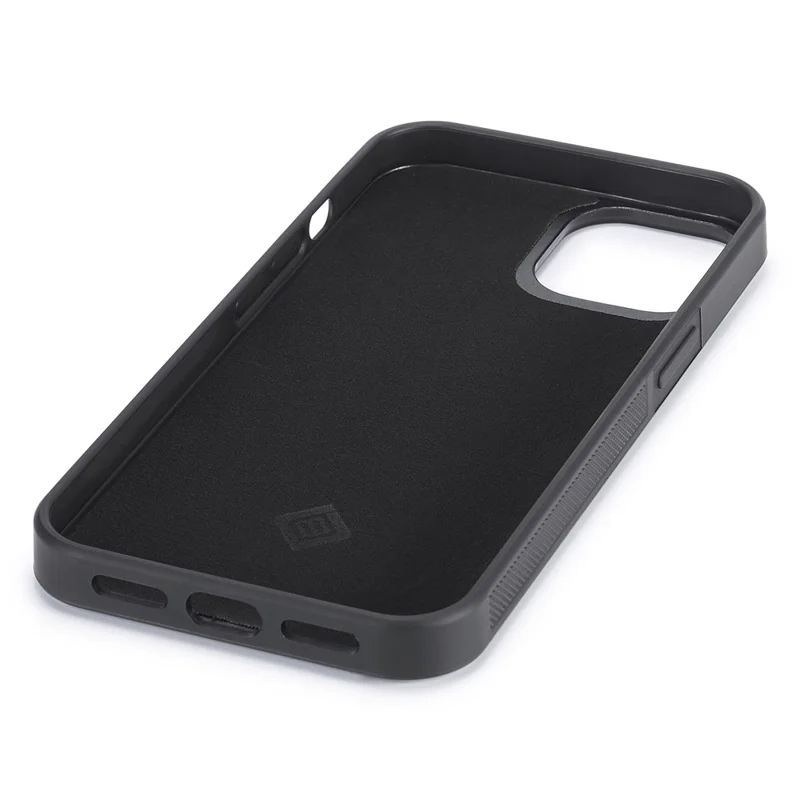 LC.IMEEKE For iPhone 14 Plus Phone Case Carbon Fiber Texture PU Leather Coated TPU + EVA Cover