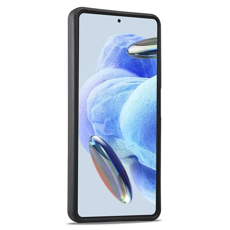 LC.IMEEKE для Xiaomi Redmi Note 12 5G (Китай) / (Индия) / (Глобальный) / Poco X5 5G Чехол с текстурой углеродного волокна, ударопрочный PU-кожа + TPU + EVA