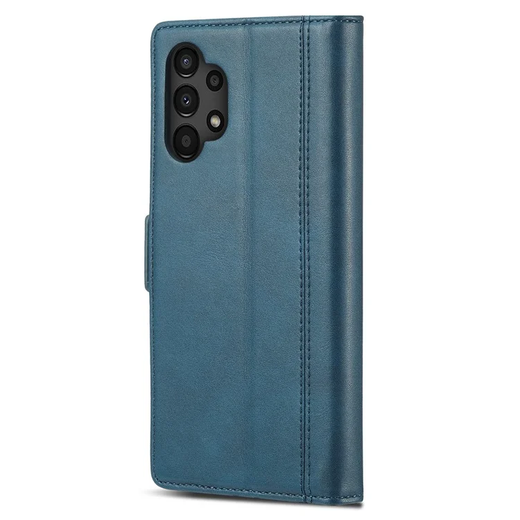 LC.IMEEKE Handyhülle für Samsung Galaxy A13 4G / 5G / A04 4G / A04s 4G, PU-Leder Ständer Brieftasche Hülle - Grün