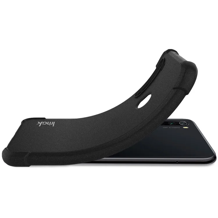 IMAK Pour Asus Zenfone 10 5G Coque de protection de téléphone mate Étui en TPU souple antichoc - Noir