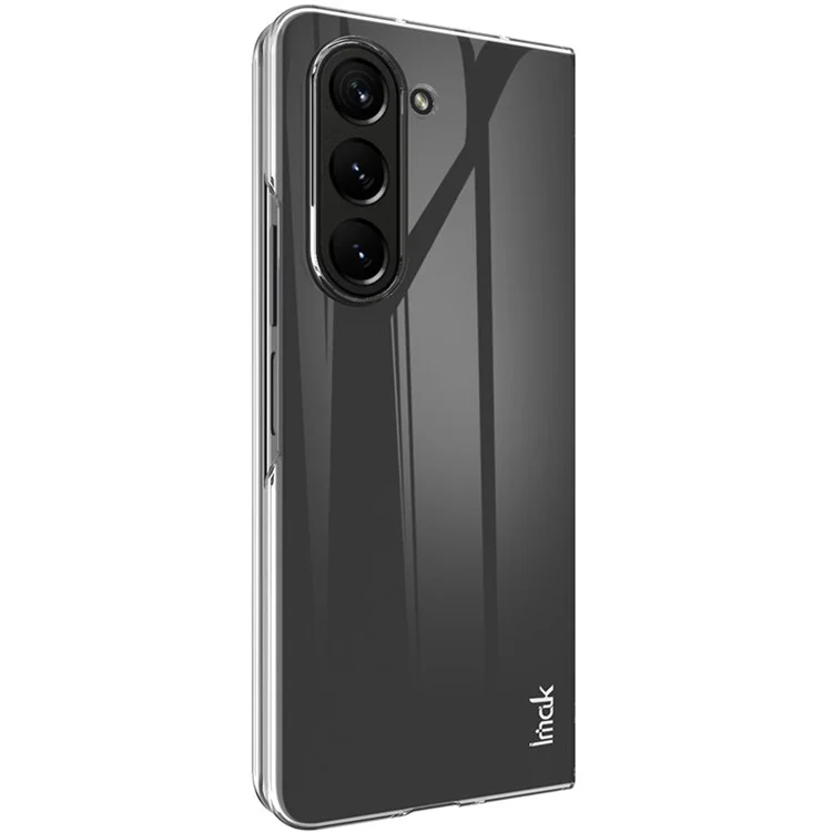 IMAK Crystal Case II Pro Phone Case for Samsung Galaxy Z Fold5 5G , Two-Piece Design Hard PC Clear Cover (Upper Cover+Lower Cover)