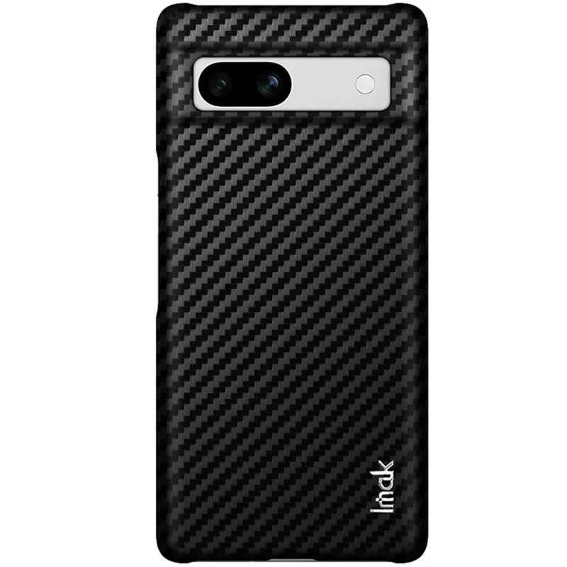 IMAK Ruiyi Series for Google Pixel 7a Mobile Phone Cover Shockproof PC + PU Leather Phone Case - Carbon Fiber Texture
