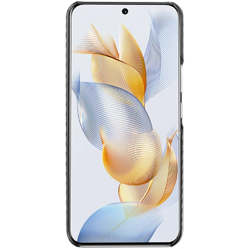 IMAK Ruiyi Series для Honor 90 PC + PU Кожаный Чехол для Сотового Телефона Противоударный - Текстура Углеродного Волокна