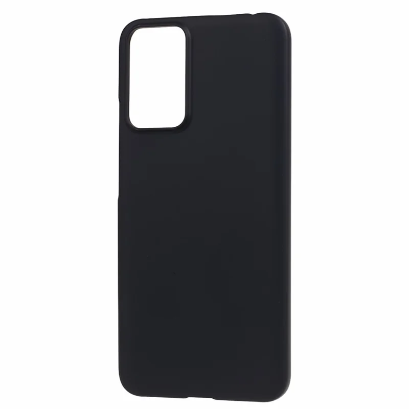 Til Xiaomi Redmi Note 12S 4G Gummibehandlet Telefonbeskyttelse Hård PC-beskyttelsesdæksel - Sort