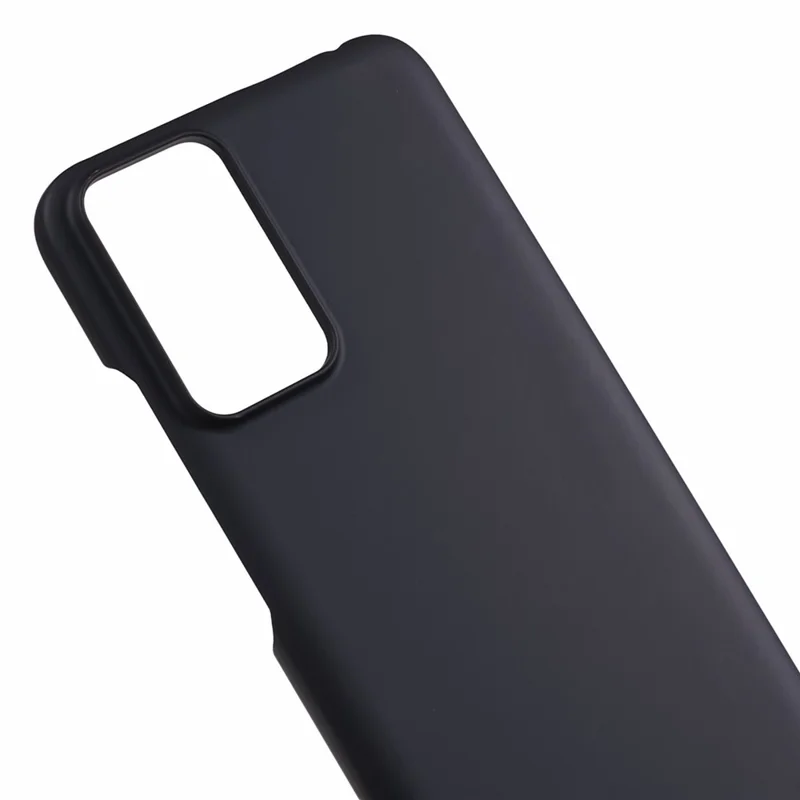 Til Xiaomi Redmi Note 12S 4G Gummibehandlet Telefonbeskyttelse Hård PC-beskyttelsesdæksel - Sort