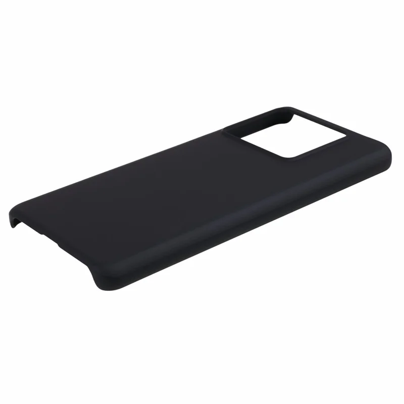 Til vivo iQOO Neo8 5G / Neo8 Pro 5G Anti-skrab Gummibehandlet Telefoncase PC Smartphone Cover - Sort