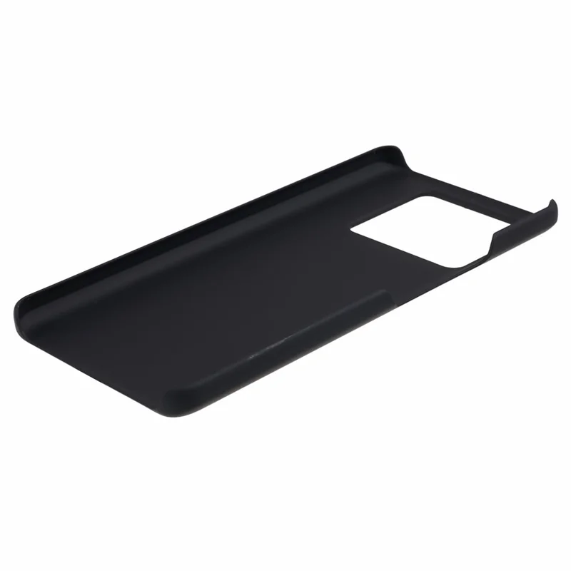 Til vivo iQOO Neo8 5G / Neo8 Pro 5G Anti-skrab Gummibehandlet Telefoncase PC Smartphone Cover - Sort