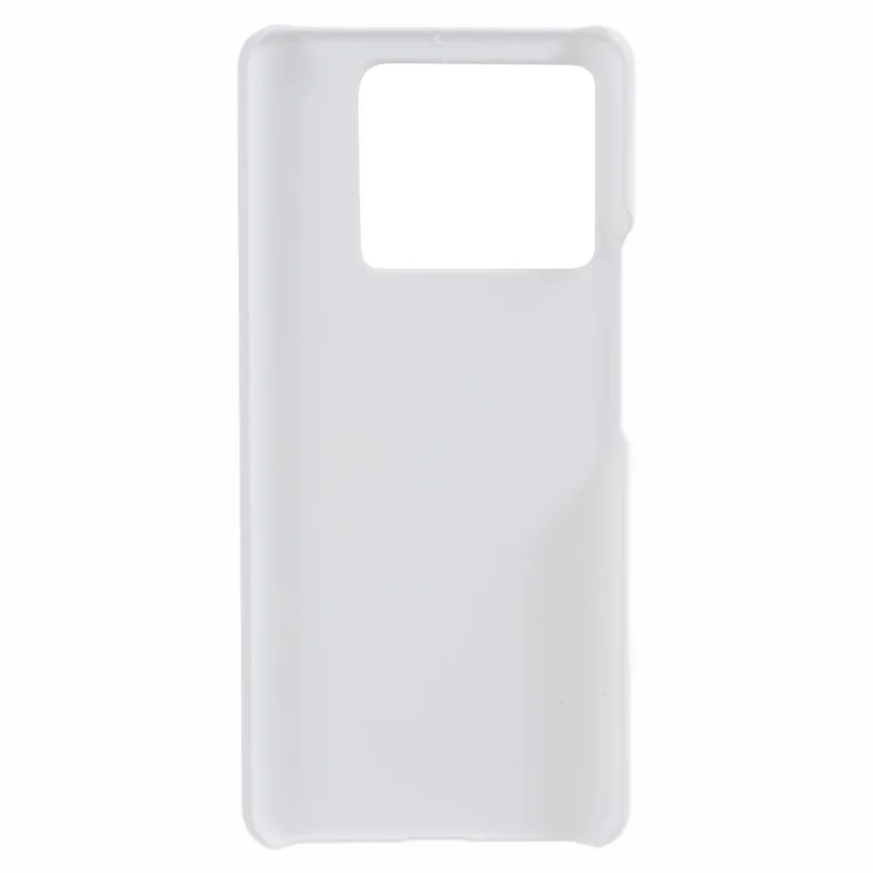 For vivo iQOO Neo8 5G / Neo8 Pro 5G Anti-scratch Rubberized Phone Case PC Smartphone Cover - White
