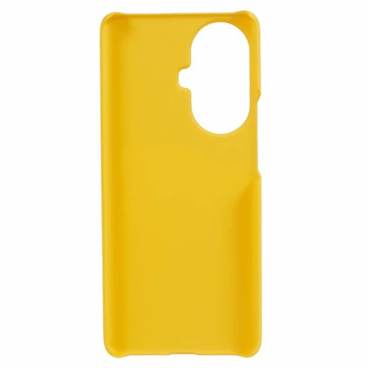 For Huawei nova 11 Pro / nova 11 Ultra Hard PC Phone Case Rubberized Protective Phone Cover - Yellow