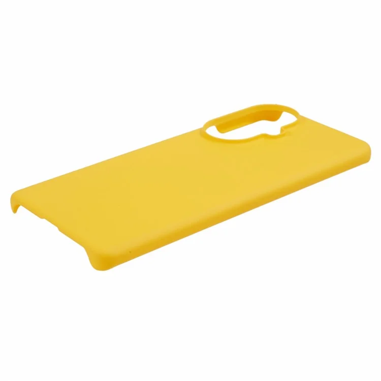 For Huawei nova 11 Pro / nova 11 Ultra Hard PC Phone Case Rubberized Protective Phone Cover - Yellow