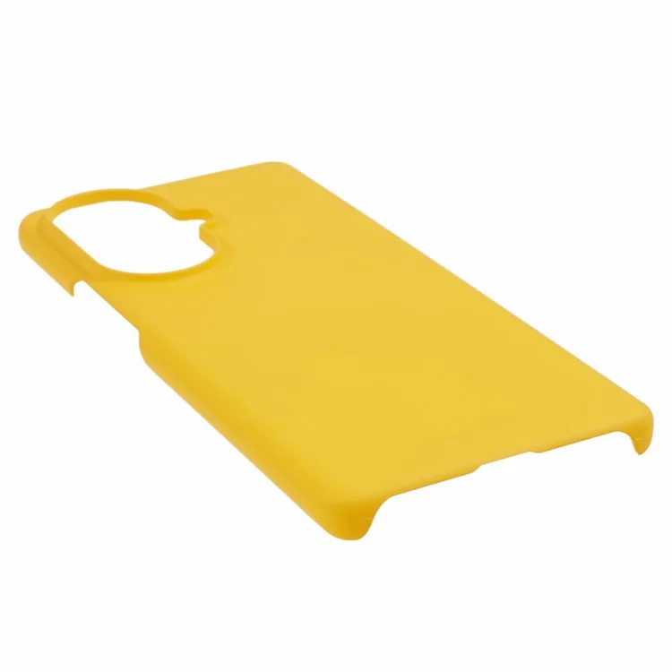 For Huawei nova 11 Pro / nova 11 Ultra Hard PC Phone Case Rubberized Protective Phone Cover - Yellow