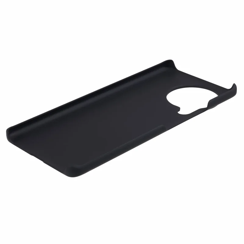 Para Xiaomi Civi 3 5G Capa de Telefone Celular Revestida de Borracha Livre de Impressões Digitais Capa Traseira de PC Rígido - Preto