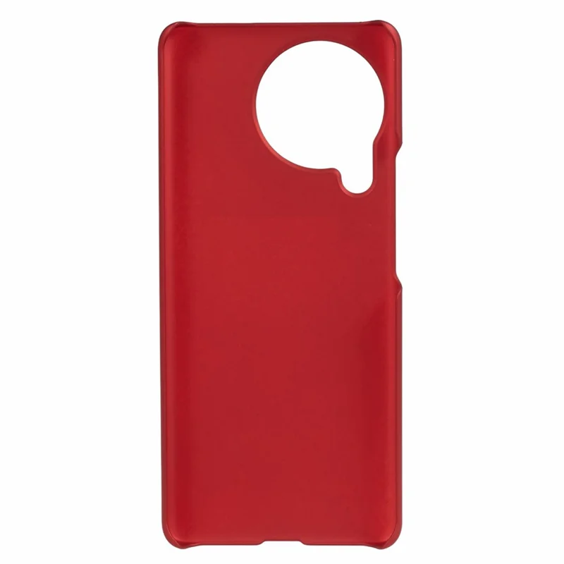 For Xiaomi Civi 3 5G Rubberized Mobile Phone Cover Fingerprint-free Hard PC Phone Back Cover - Red