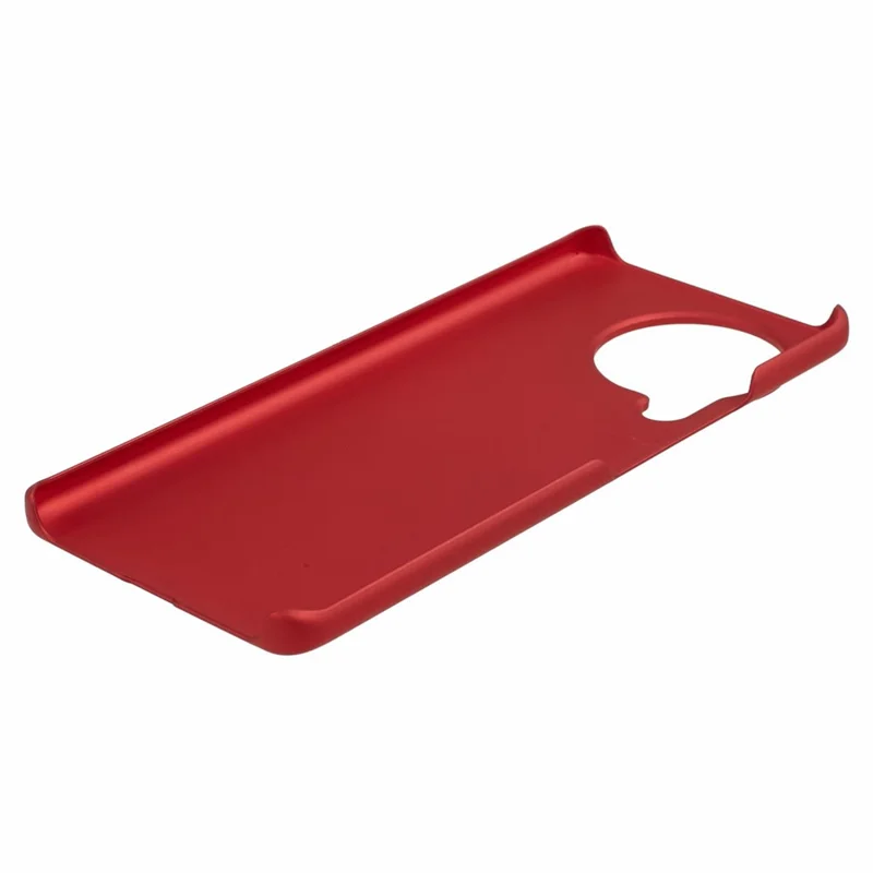 For Xiaomi Civi 3 5G Rubberized Mobile Phone Cover Fingerprint-free Hard PC Phone Back Cover - Red