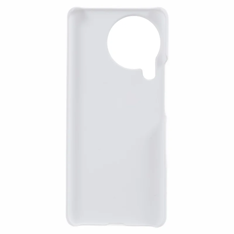 For Xiaomi Civi 3 5G Rubberized Mobile Phone Cover Fingerprint-free Hard PC Phone Back Cover - White