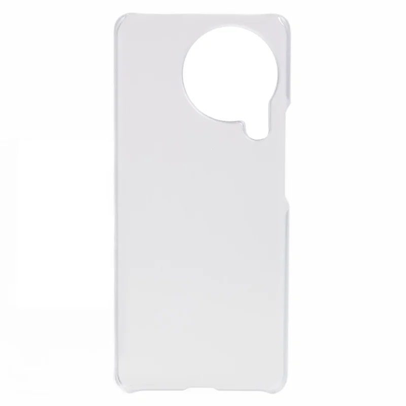 Für Xiaomi Civi 3 5G Gummiertes Mobiltelefon-Cover Fingerabdruck-frei Harte PC-Rückabdeckung - Transparent