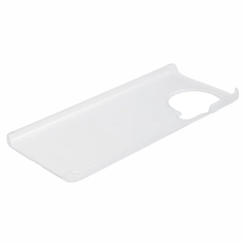 Für Xiaomi Civi 3 5G Gummiertes Mobiltelefon-Cover Fingerabdruck-frei Harte PC-Rückabdeckung - Transparent