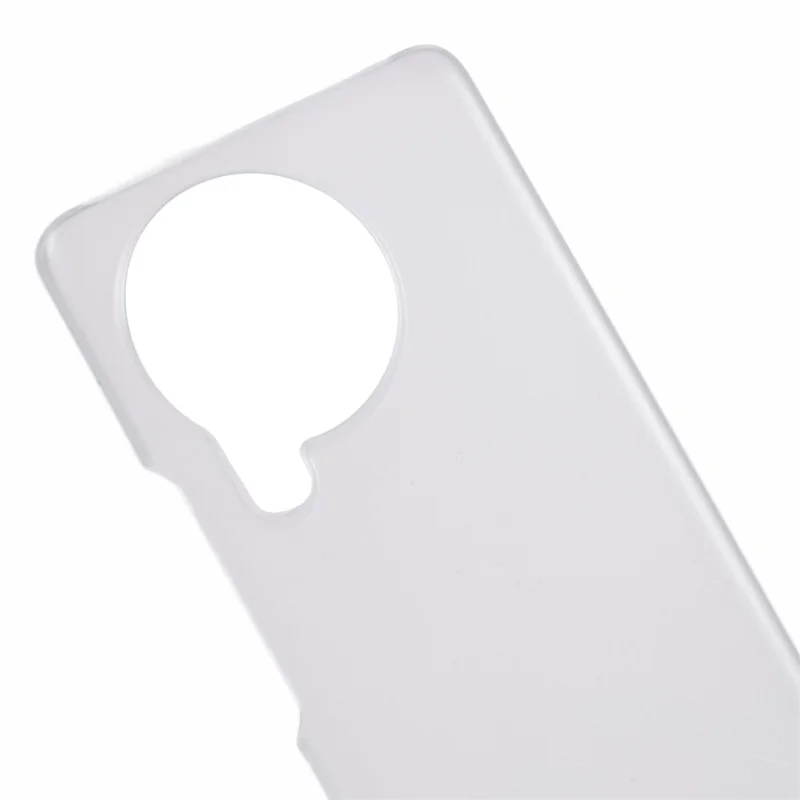 Für Xiaomi Civi 3 5G Gummiertes Mobiltelefon-Cover Fingerabdruck-frei Harte PC-Rückabdeckung - Transparent