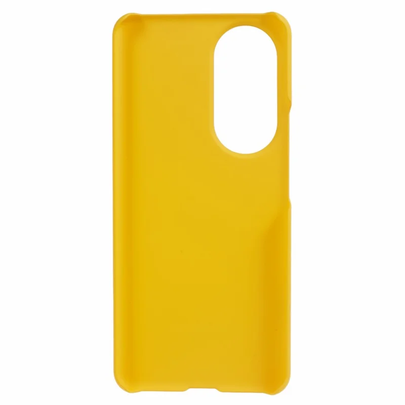 Protective Phone Case for Honor 90 , Scratch-resistant Rubberized PC Phone Cover - Yellow