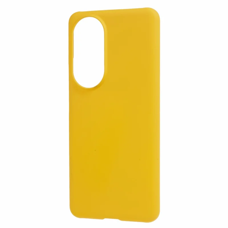 Protective Phone Case for Honor 90 , Scratch-resistant Rubberized PC Phone Cover - Yellow