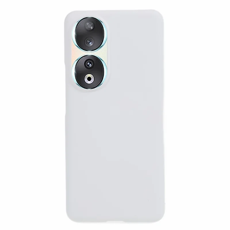 Protective Phone Case for Honor 90 , Scratch-resistant Rubberized PC Phone Cover - White