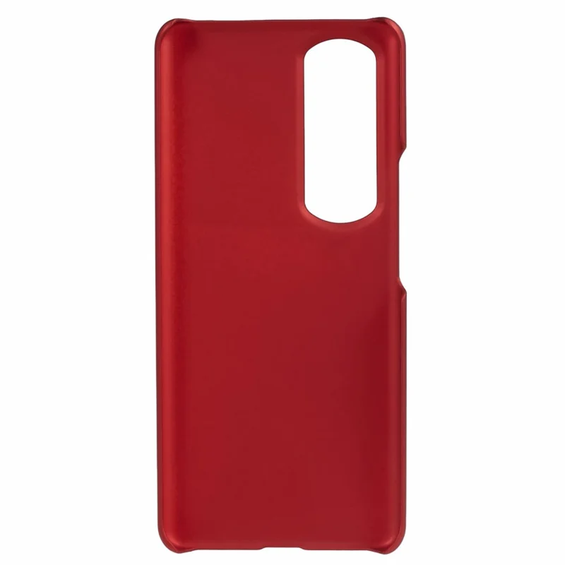 Gumowany etui na telefon Honor 90 Pro, twarda obudowa PC odporna na zarysowania - Czerwony