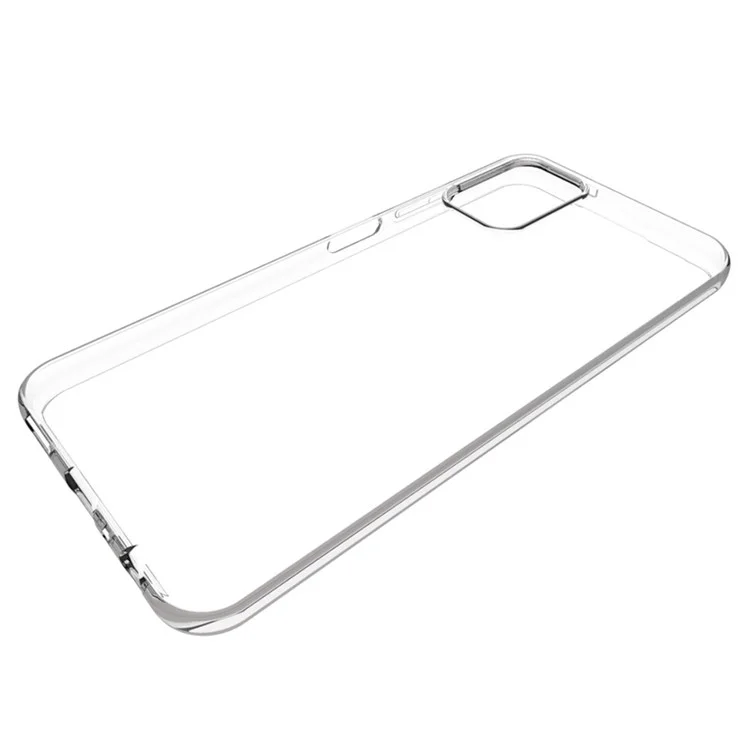 For Nokia G42 Transparent TPU Cell Phone Shell Case Ultra-Thin Phone Cover (Big Rear Lens Hole)