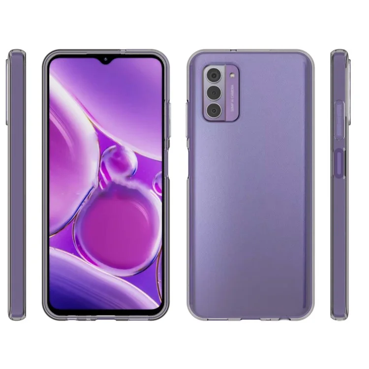 Para Nokia G42 Transparent TPU Capa de Celular Shell Ultra-Fina (Big Rear Lens Hole)