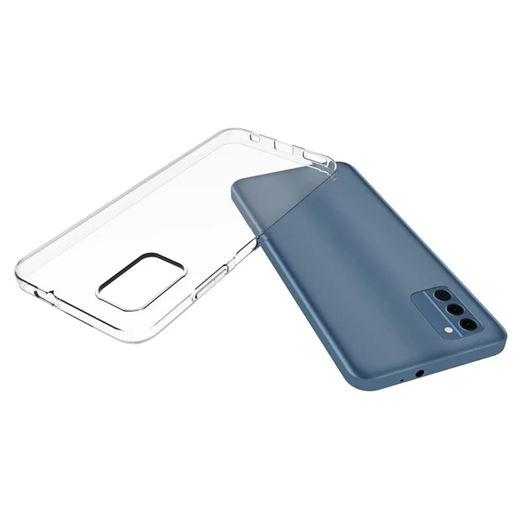 Custodia ultra sottile per telefono Super-Thin per Nokia C300, custodia per telefono in TPU trasparente HD, custodia per smartphone (grande foro per obiettivo posteriore)