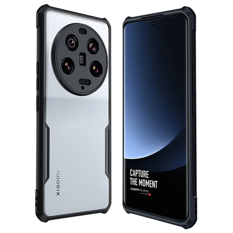 XUNDD для Xiaomi 13 Ultra Акриловый+TPU Чехол для телефона Подушка безопасности Угловая противоударная чехол для телефона - Черный