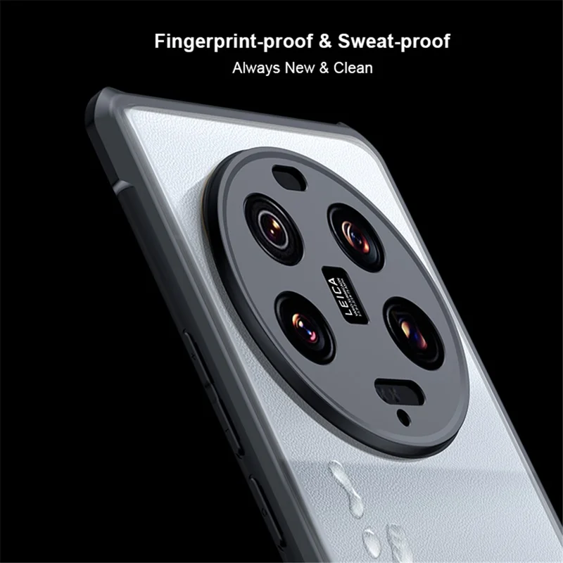 XUNDD для Xiaomi 13 Ultra Акриловый+TPU Чехол для телефона Подушка безопасности Угловая противоударная чехол для телефона - Черный