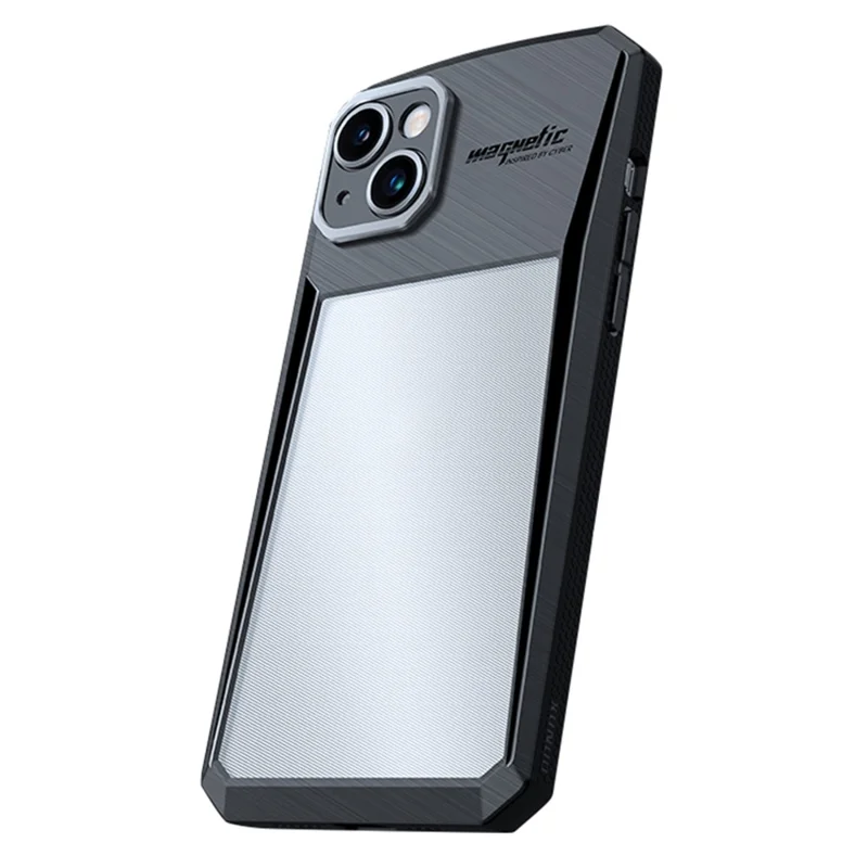 XUNDD Cyber Series Acrylic + TPU Funda para Teléfono iPhone 14, Cubierta de Teléfono a Prueba de Golpes con Airbag
