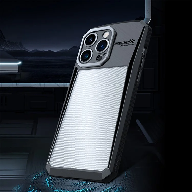 XUNDD Cyber Series Acrylic + TPU Case per iPhone 14 Pro, Custodia per telefono cellulare con protezione airbag