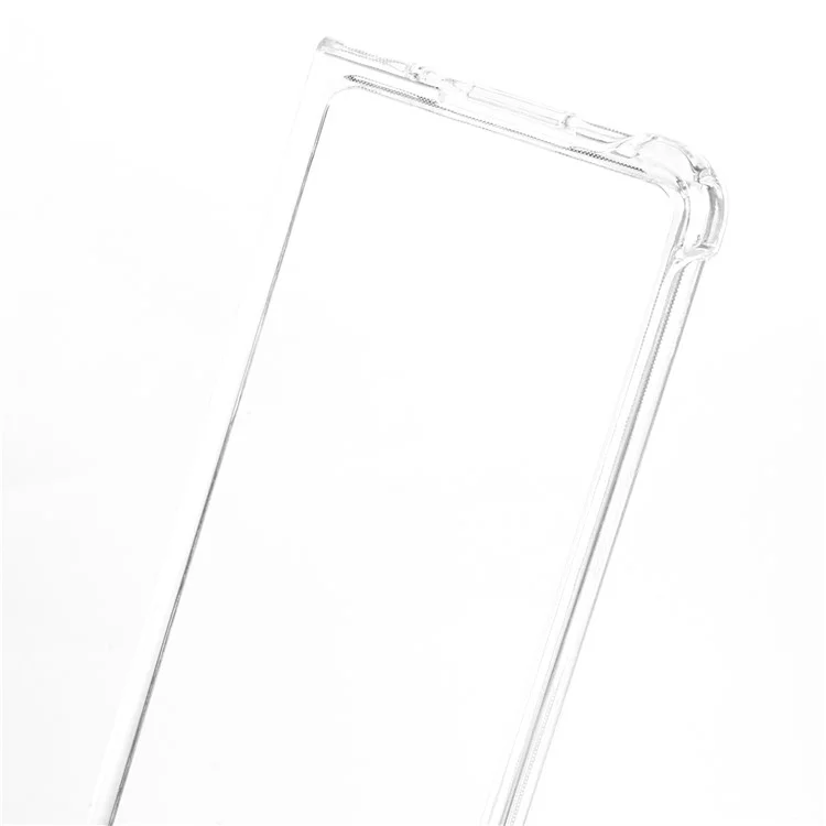 For Samsung Galaxy Z Fold5 5G Transparent Phone Case Flexible TPU Four Corners Reinforced Protective Cover